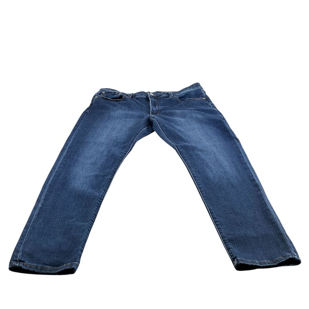 Crown & Ivy Men's Motion Flex Mid Wash Slim Fit Jeans Sz 34 x 34